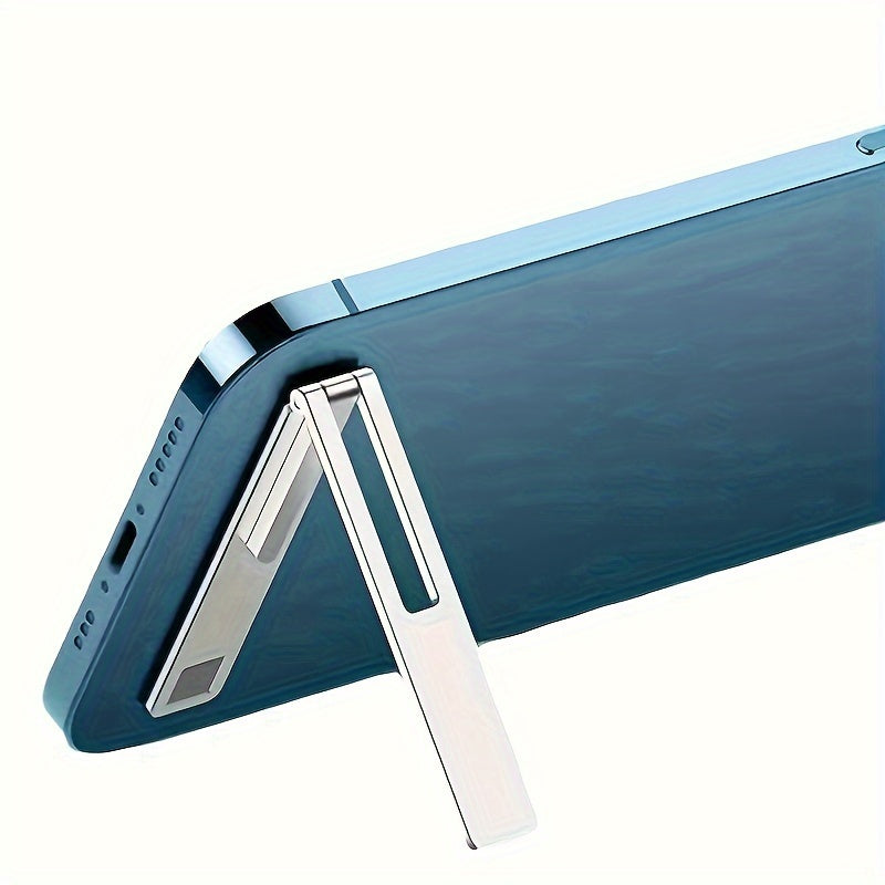 Ultra-İnce Minimalist Telefon Dəstəyi, Mini Yapışqan Arxa Dəstək, Qatlanabilir