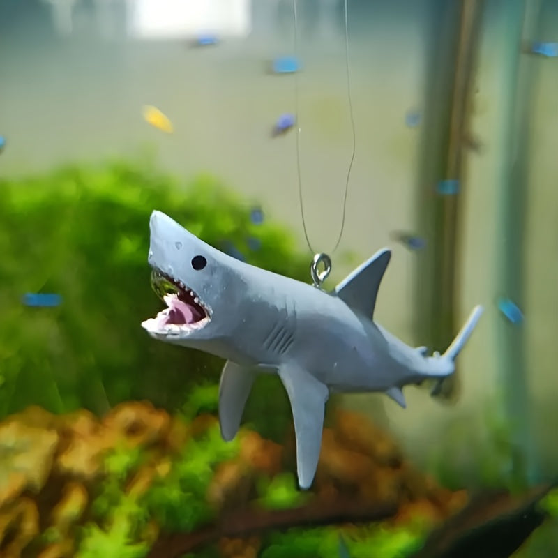 1 ədəd AquaWorld Üzən Plastik Köpəkbalığı Bəzəyi Akvarium Dekoru üçün