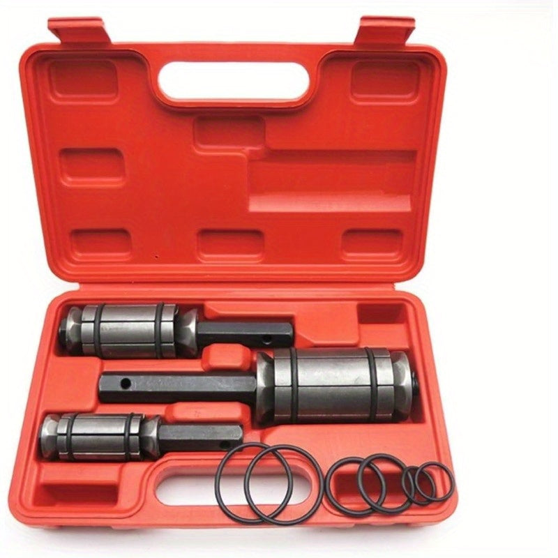 9 ədəd Universal Avtomobil Qazlıq Uzatma və Təmir Aləti Dəsti - ABS Material, 3 Uzatma Çubuğu və 8 Dairəvi Klips ilə Avtomobil Baxımı, Avtomobil Qazlıq Sistemi Təmir Dəsti|Qəşəng Alət Dəsti|Dayanıqlı Alət Dəsti, Avtomobil Təmir Aləti