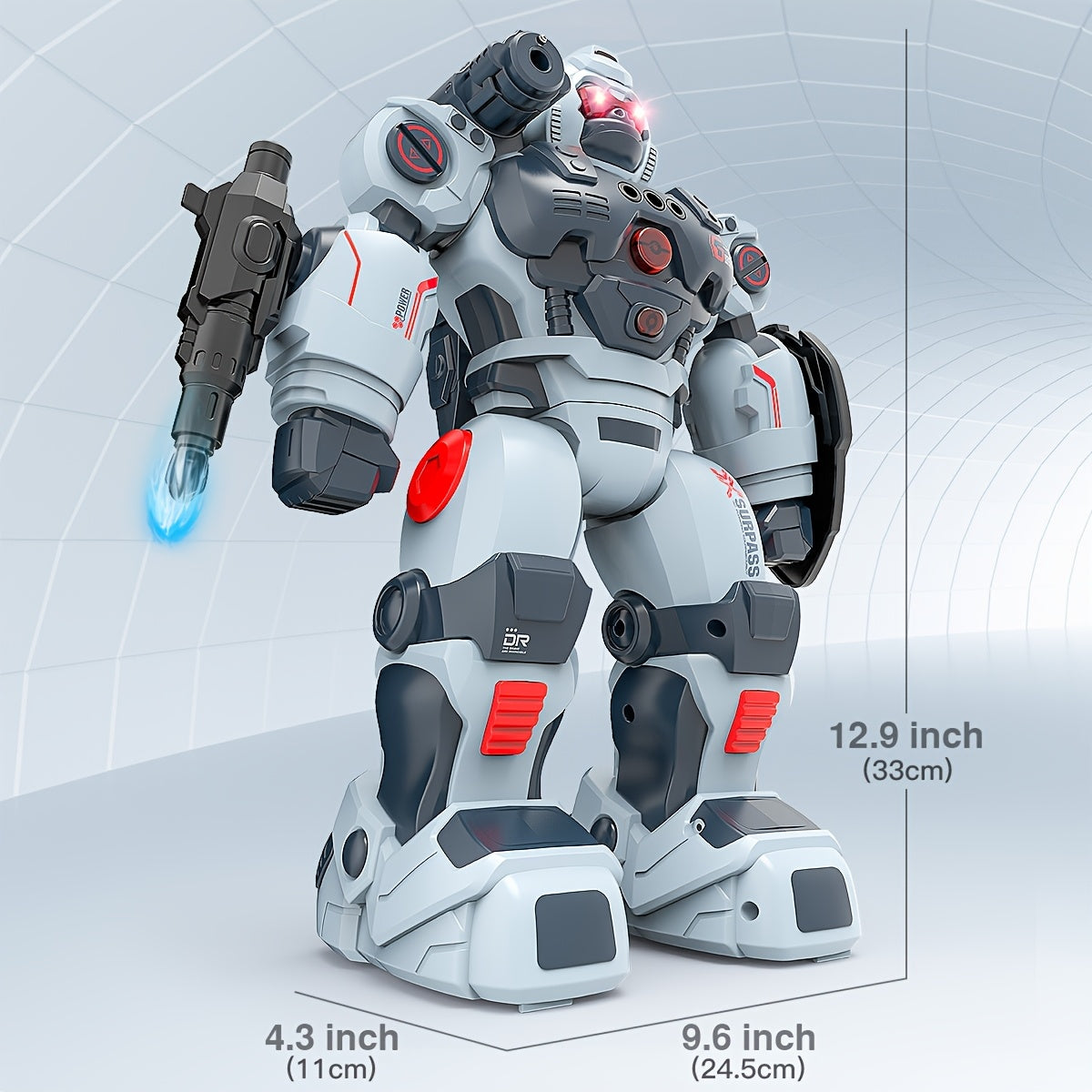 Uzaqdan idarə olunan robot oyuncaq, Led gözlü ağıllı rəqs edən robot